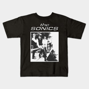The sonics Classic B&W Kids T-Shirt